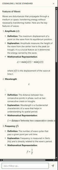 CogniLens – screenshot 2