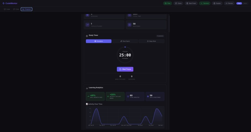 CodeMentor – screenshot 2