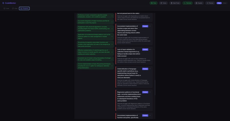 CodeMentor – screenshot 3