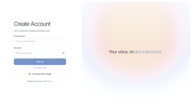 Sinatra – screenshot 2