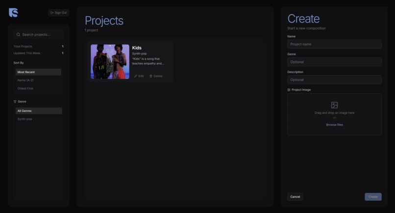 Sinatra – screenshot 3