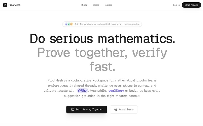 ProofMesh – screenshot 1
