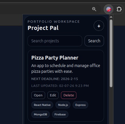 Project Pal – screenshot 1