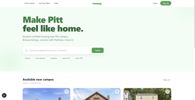 roomy – screenshot 1