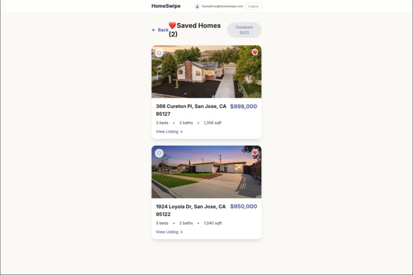 HomeSwipe – screenshot 4