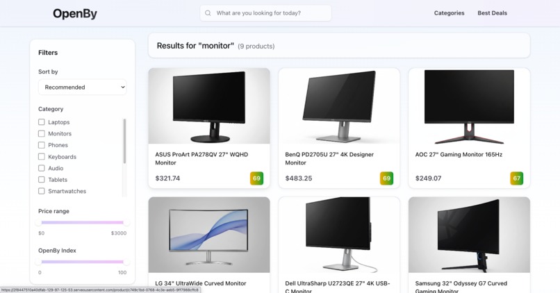OpenBy – screenshot 3