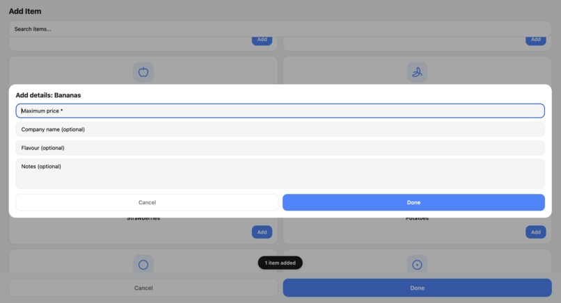 GrocerMate – screenshot 5