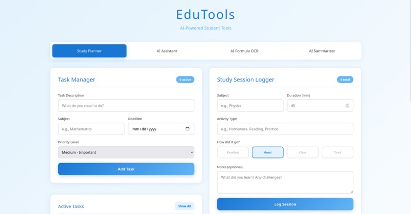 EduTools – screenshot 1
