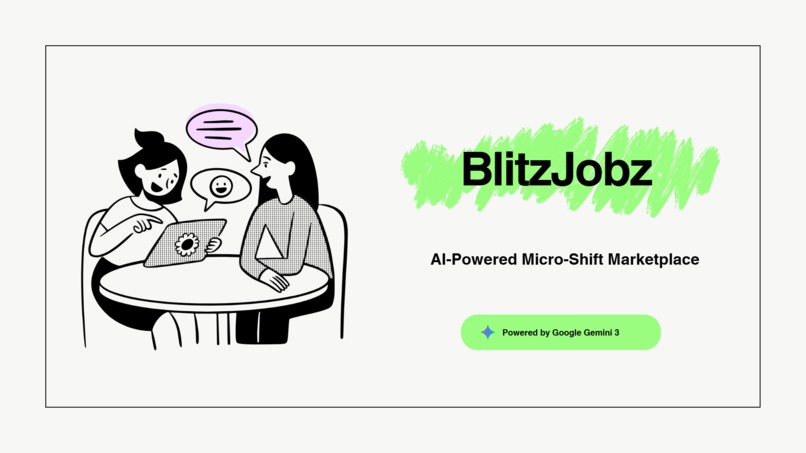 BlitzJob — AI-Powered Micro-Shifts for Any Venue Task – screenshot 1