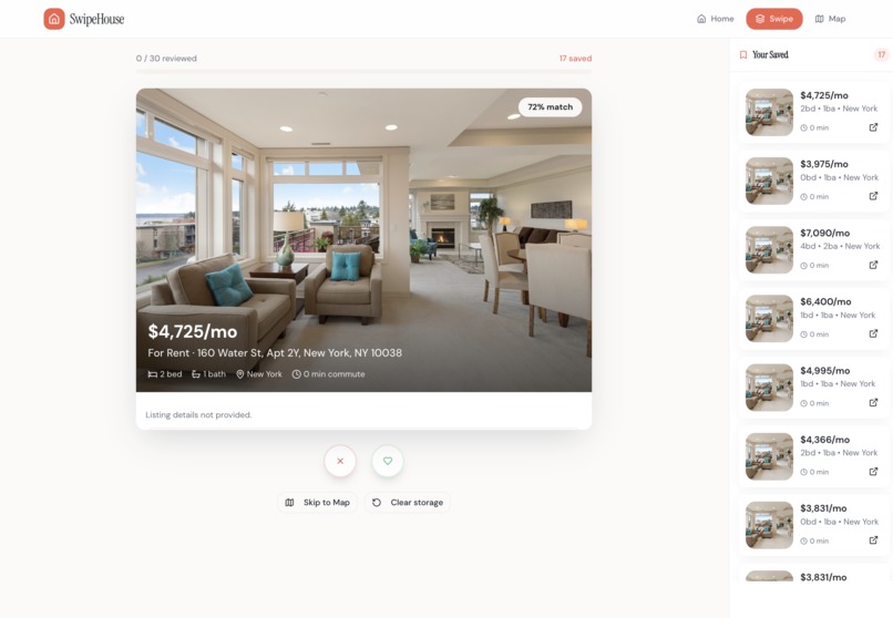 HomeSwipe – screenshot 2