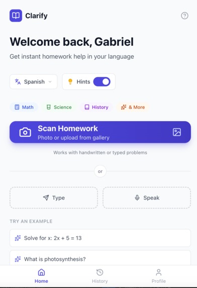 Clarify – screenshot 3