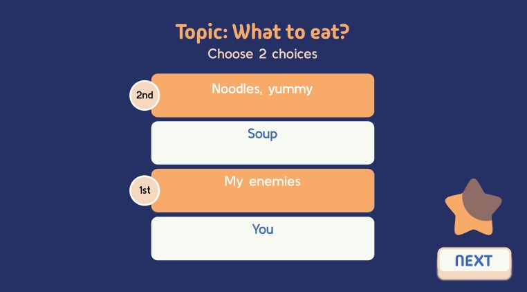 The Golden Ratio: Group Decision-Making App – screenshot 4