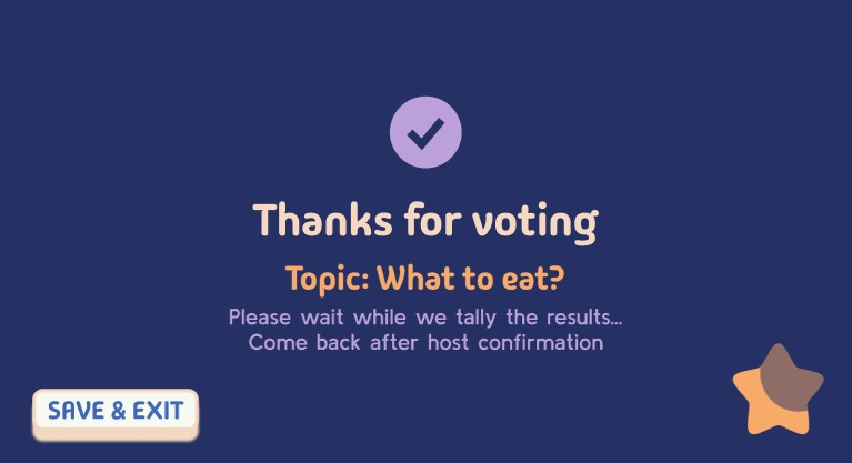 The Golden Ratio: Group Decision-Making App – screenshot 5