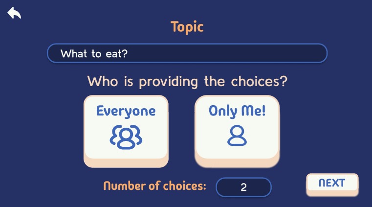 The Golden Ratio: Group Decision-Making App – screenshot 3