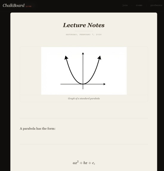 ChalkBoard Live – screenshot 3