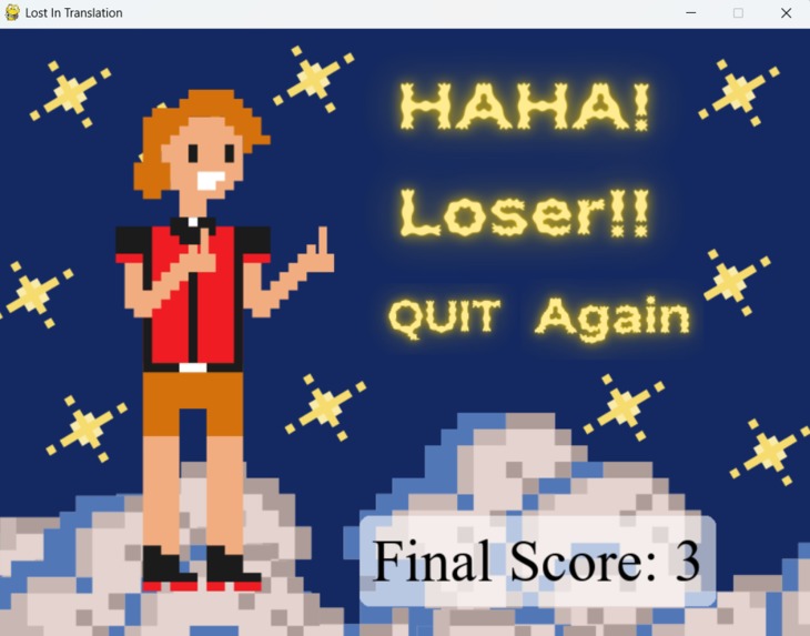 Lost in Translation – screenshot 2