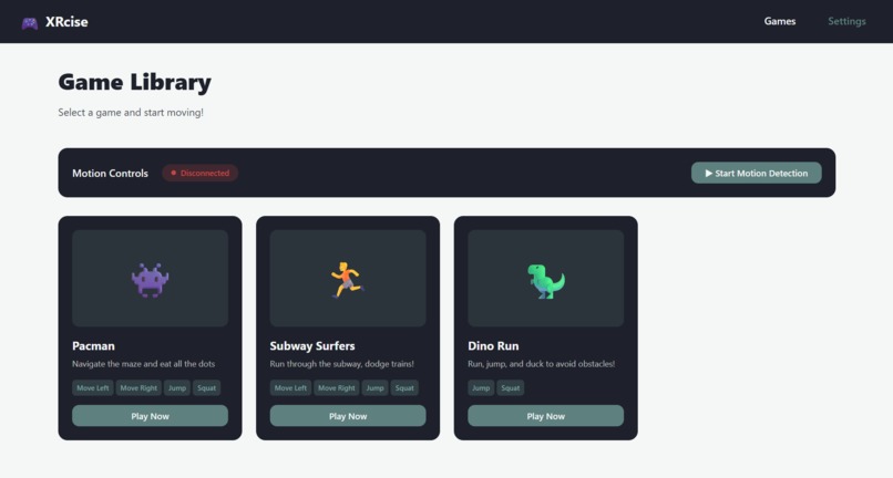 XRcise – screenshot 2