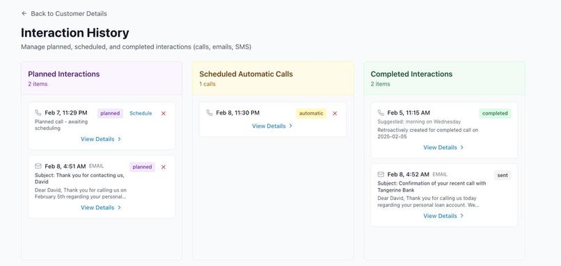 Scrooge | AI Voice Agent for Bank Debt Collection – screenshot 5