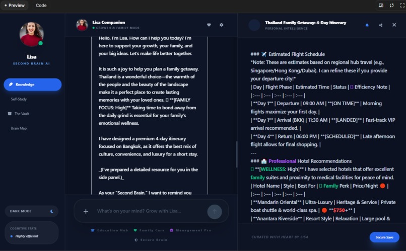 Gemini Synapse: Your Professional Second Brain Assistant – screenshot 7