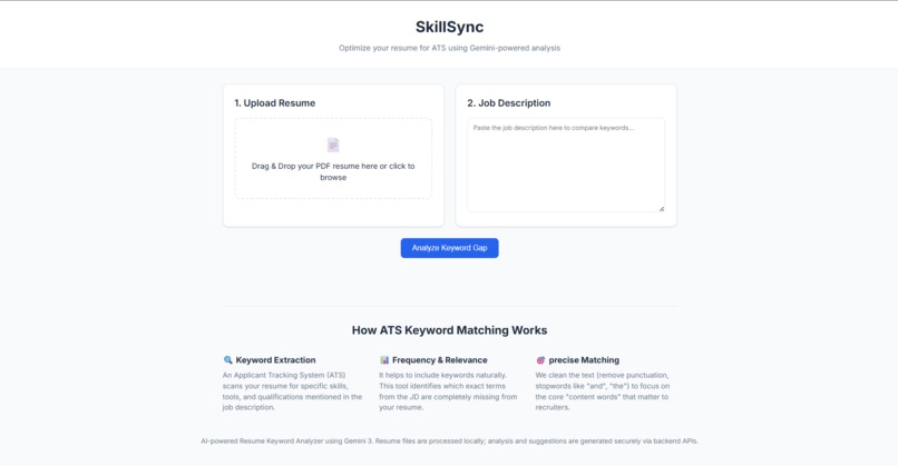 SkillSync – screenshot 1