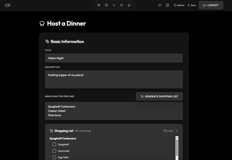 Placecard – screenshot 2