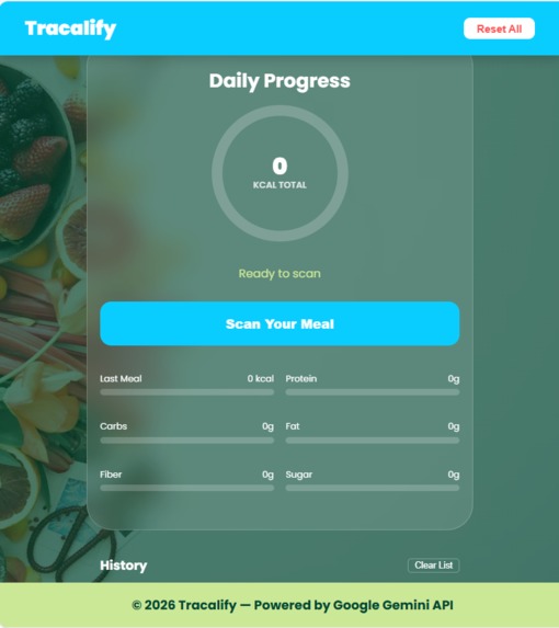 Tracalify – screenshot 2