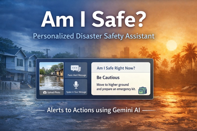 "Am I safe?" : Personal Disaster Intelligence – screenshot 1