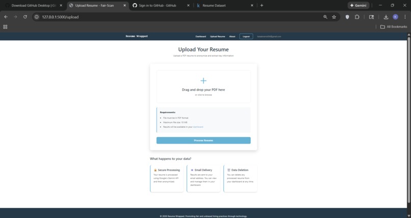 Resume Wrapped – screenshot 1