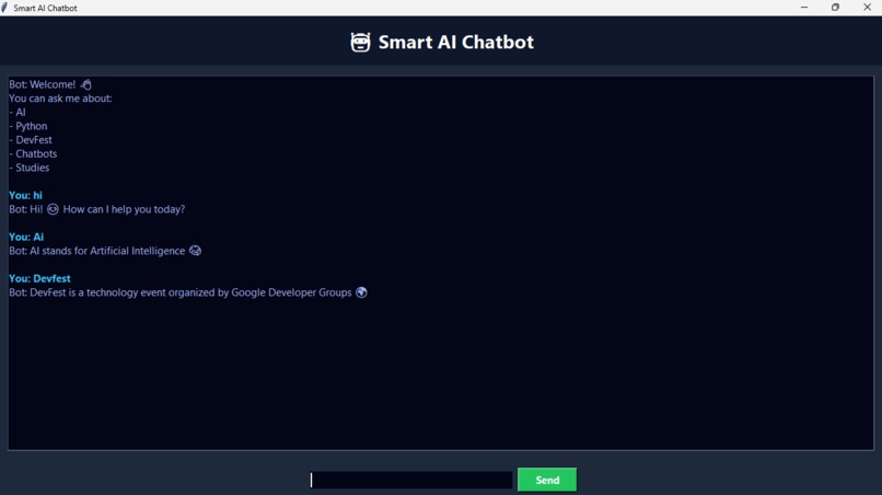 Ai smart Chat Bot – screenshot 1