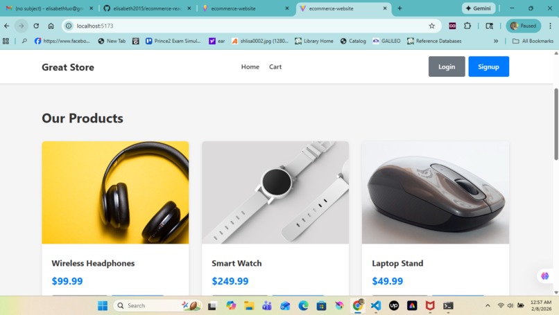 Great Store - React Ecommerce Store – screenshot 2