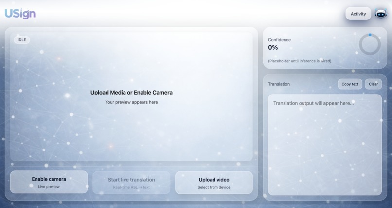 USign - Live ASL Translator – screenshot 2