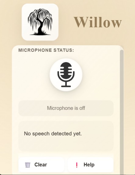 Willow – screenshot 1