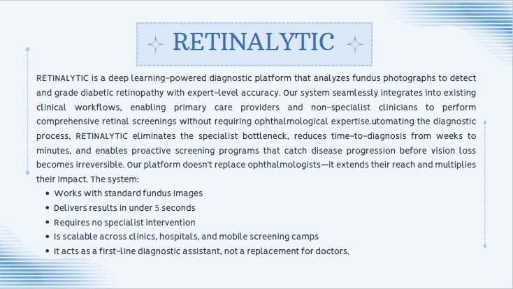 RETINALYTIC ⭐ – screenshot 1