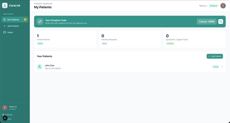 CareLink – screenshot 4
