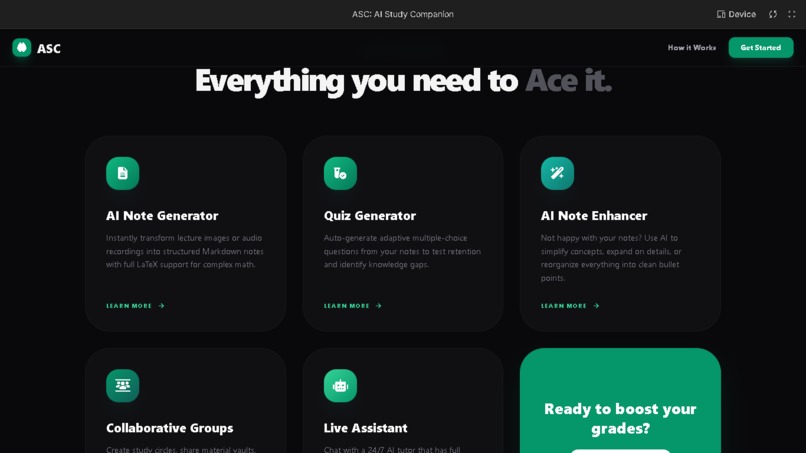 ASC – screenshot 3