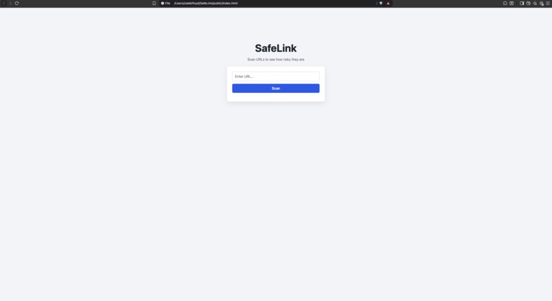 SafeLink – screenshot 1