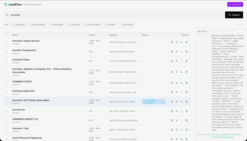 LeadFlow – screenshot 1