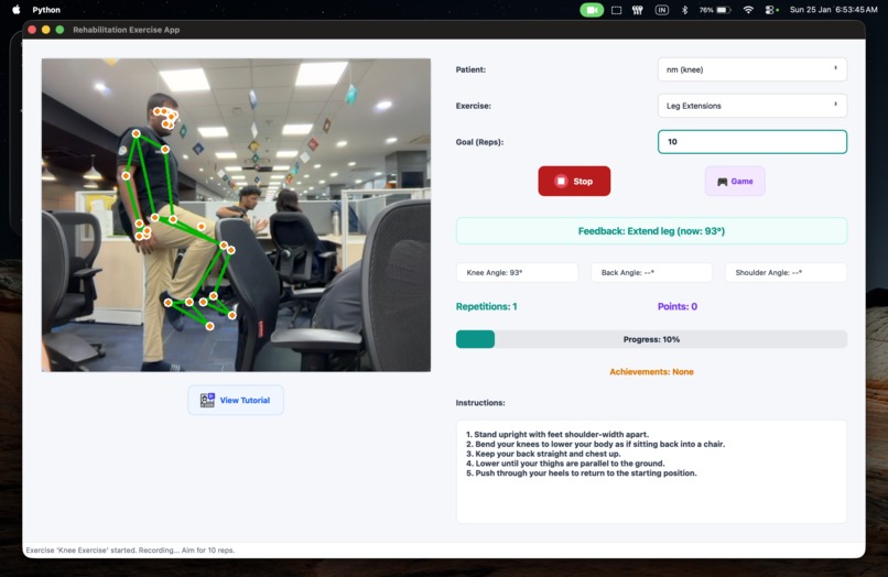 intelliRehab – screenshot 4
