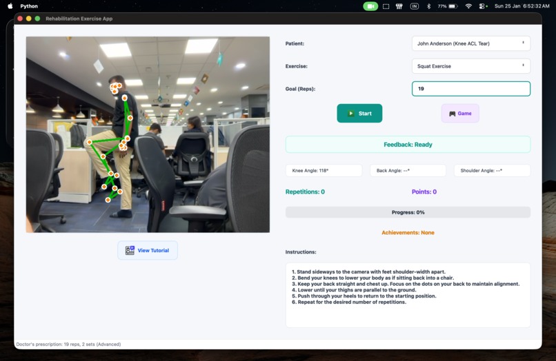 intelliRehab – screenshot 5