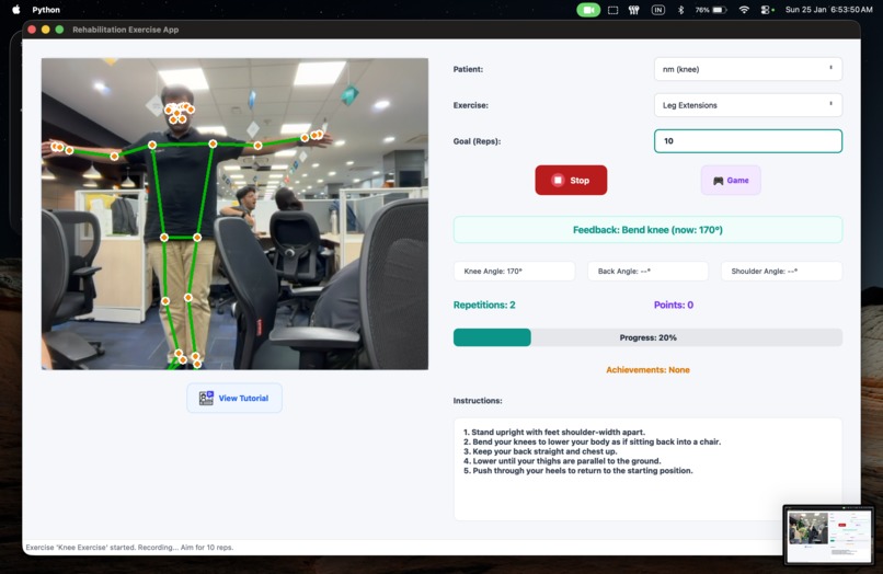 intelliRehab – screenshot 7