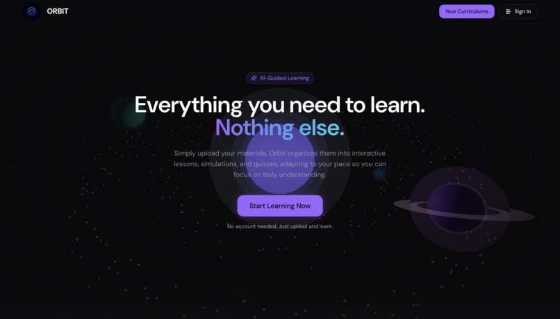 Orbit – screenshot 1