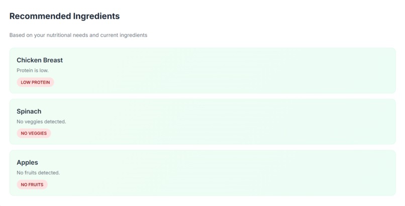 NutriSense – screenshot 4