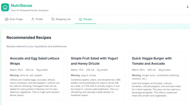 NutriSense – screenshot 6