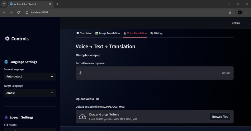 Ai Translator-Chatbot – screenshot 9
