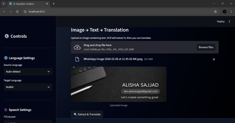 Ai Translator-Chatbot – screenshot 7