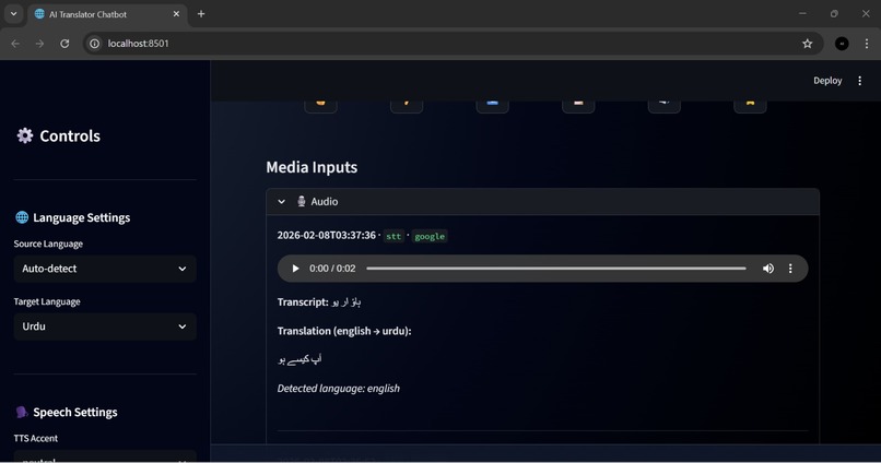Ai Translator-Chatbot – screenshot 10