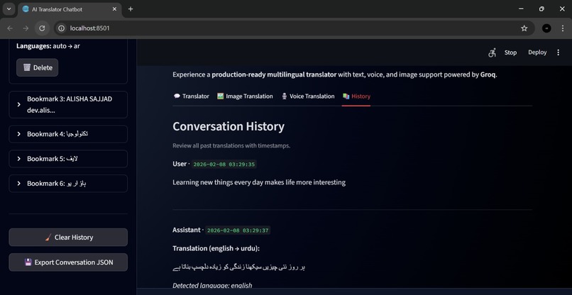 Ai Translator-Chatbot – screenshot 11