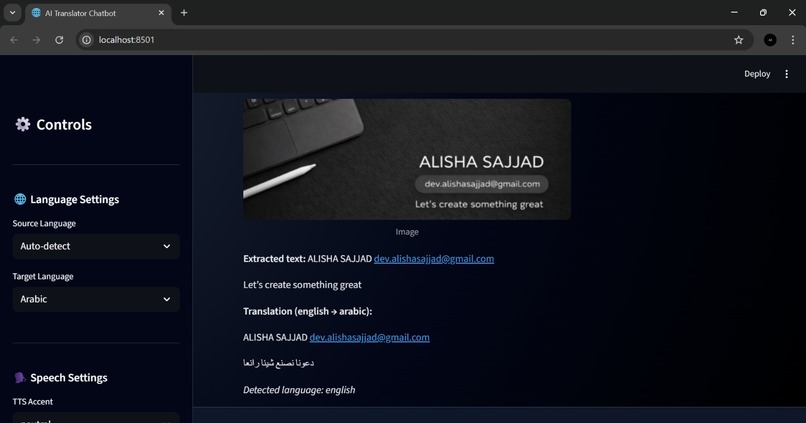 Ai Translator-Chatbot – screenshot 8