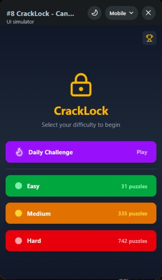 CrackTheCodePuzzle – screenshot 3