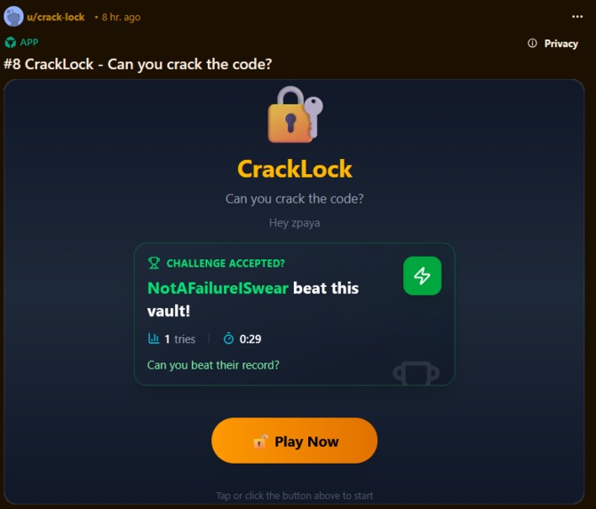 CrackTheCodePuzzle – screenshot 4